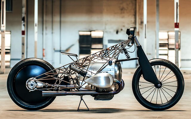 Side view of Birdcage
