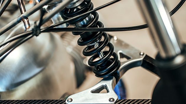 Front shock absorbers of Birdcage