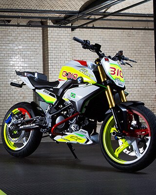 The BMW Concept Stunt G 310.