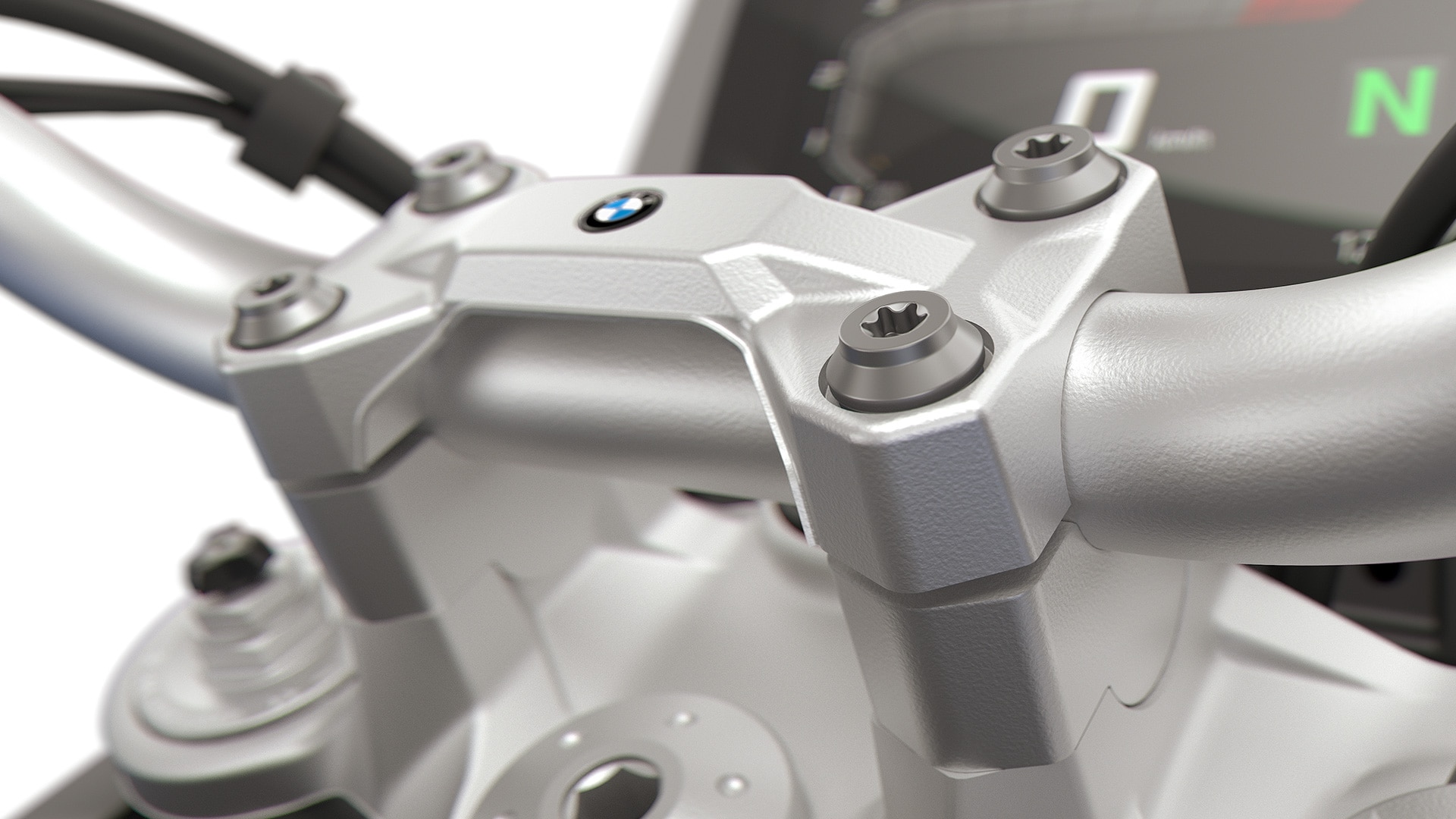 Handlebars including handlebar risers for the F 900 GS from BMW Motorrad