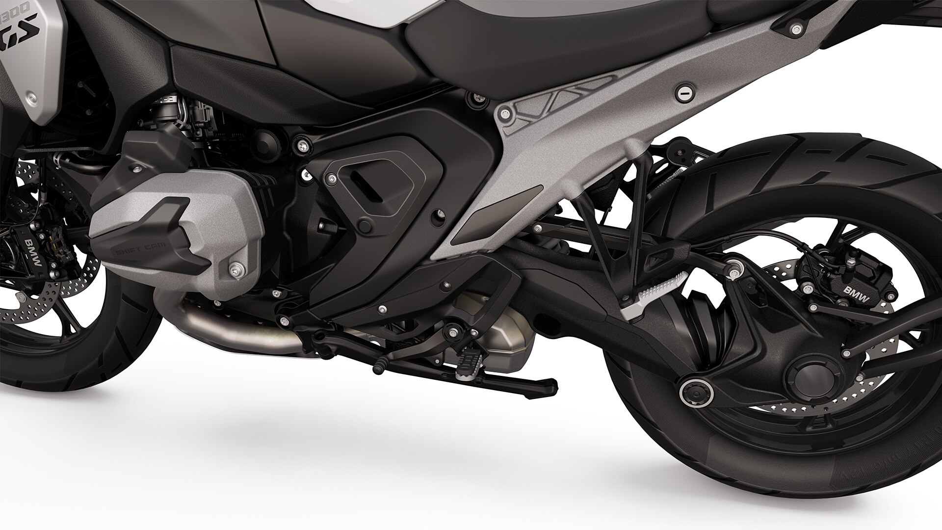 The drive unit of the R 1300 GS from BMW Motorrad