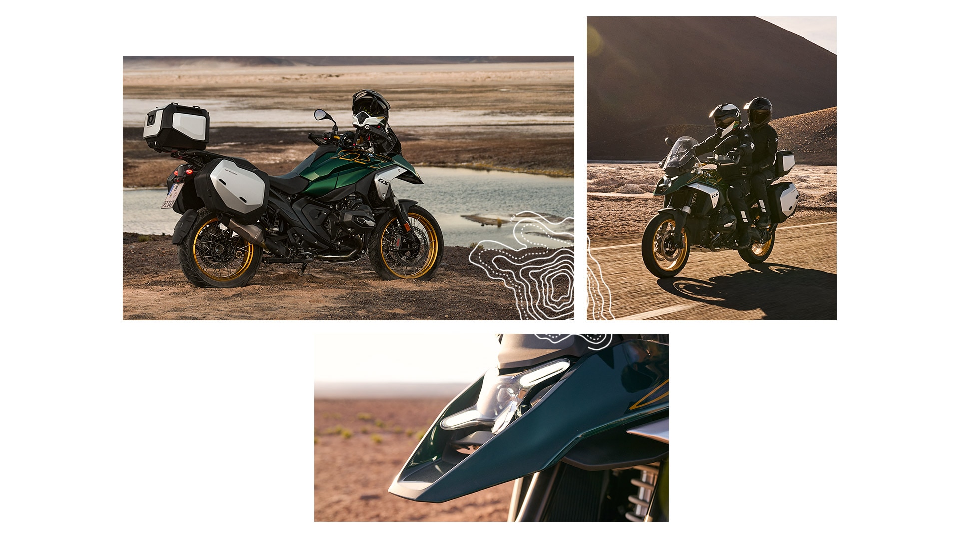 The exclusive design of the R 1300 GS Option 719 Tramuntana from BMW Motorrad