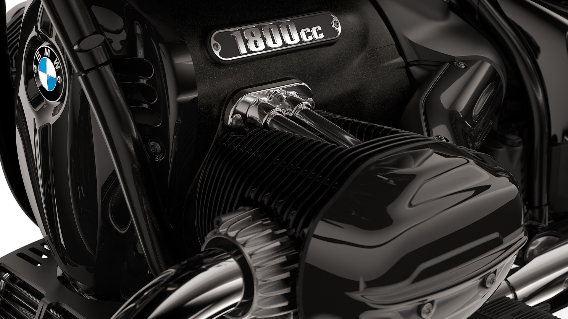 Impressive R 18 B boxer engine.