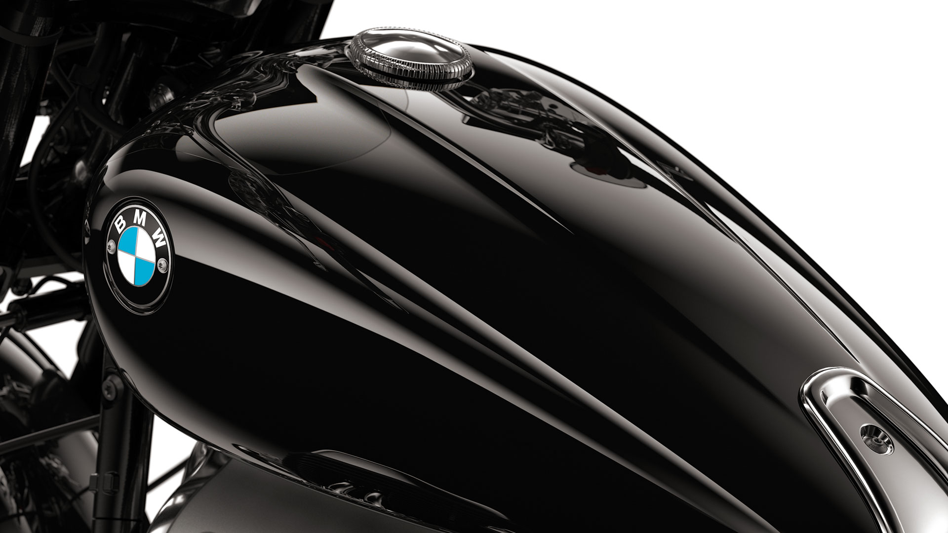 We see the black tank with double lining.