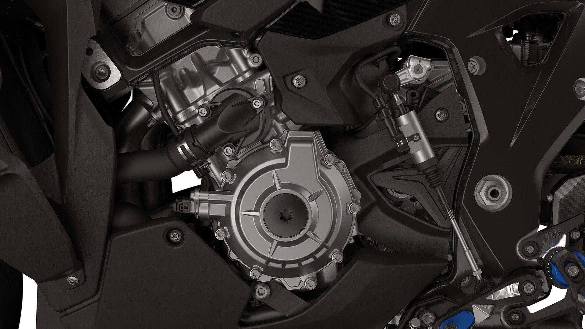 The ShiftCam engine of the M 1000 XR from BMW Motorrad