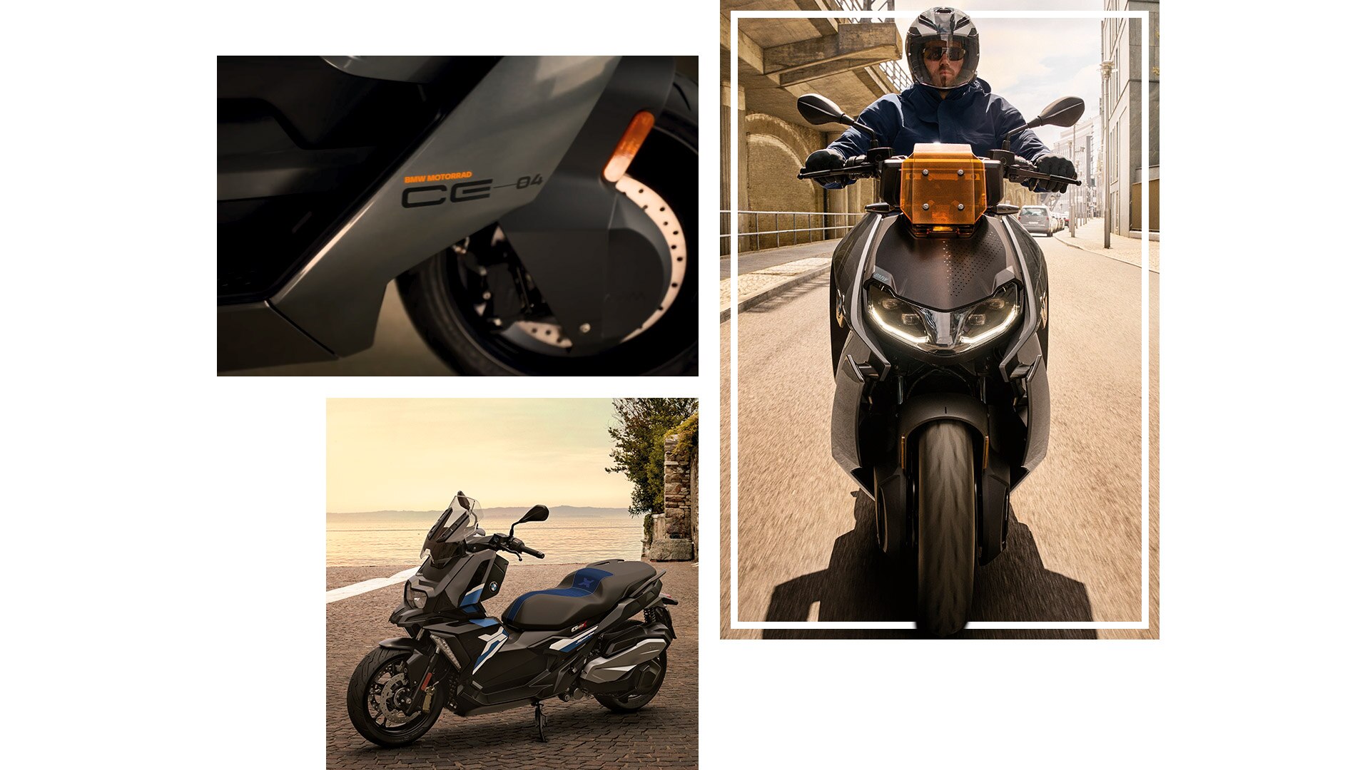 Overview of BMW Motorrad scooter models.